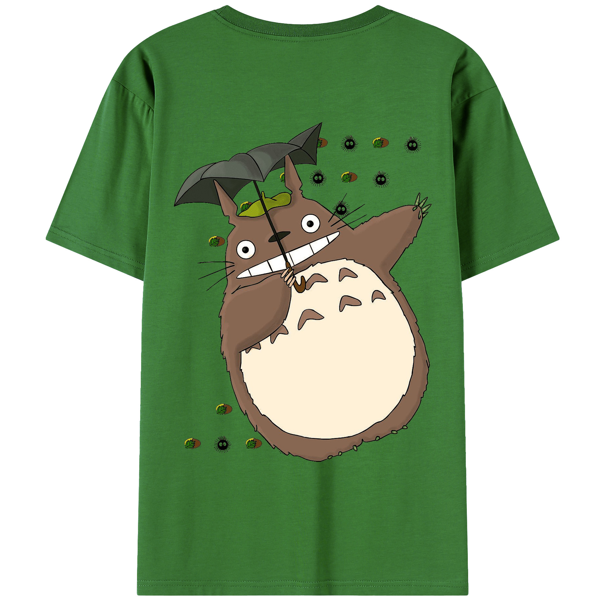（画像用） となりのトトロ 草壁メイ 草壁サツキ My Neighbor Totoro Satsuki Kusakabe Mei Kusakabe レディース半袖Tシャツ(バックプリント)